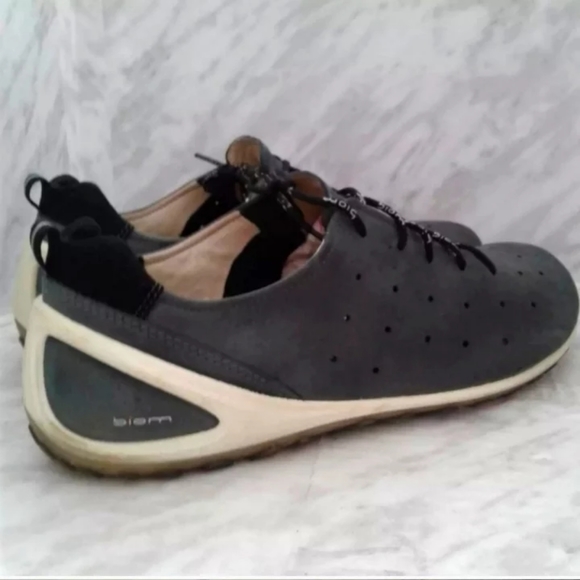 ECCO Biom Lite mens EU 46 US 12 Suede Summer Shoes sneakers 802004 - Picture 3 of 7